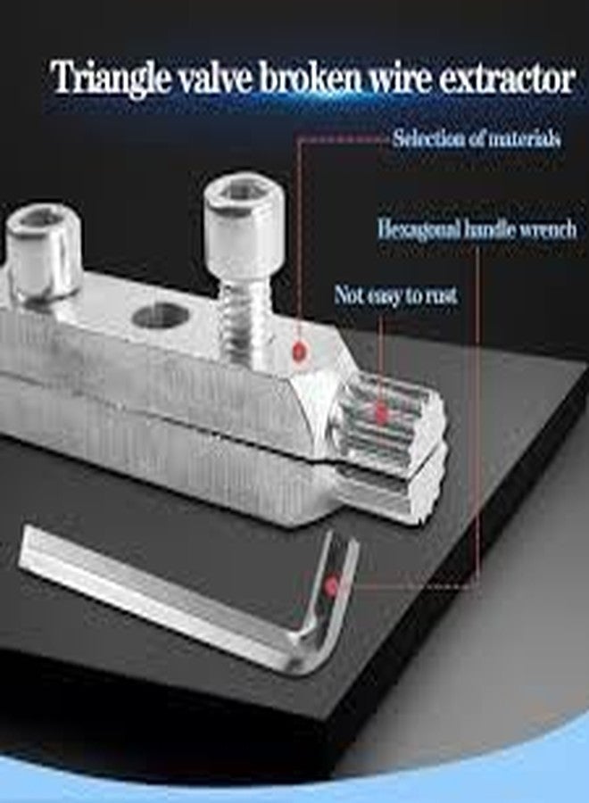 VishBin Broken Pipe Extractor Tool for Damaged Screw Remover And Extractor, Multifunctional Handle Broken Faucet Removal Tool - Image 4